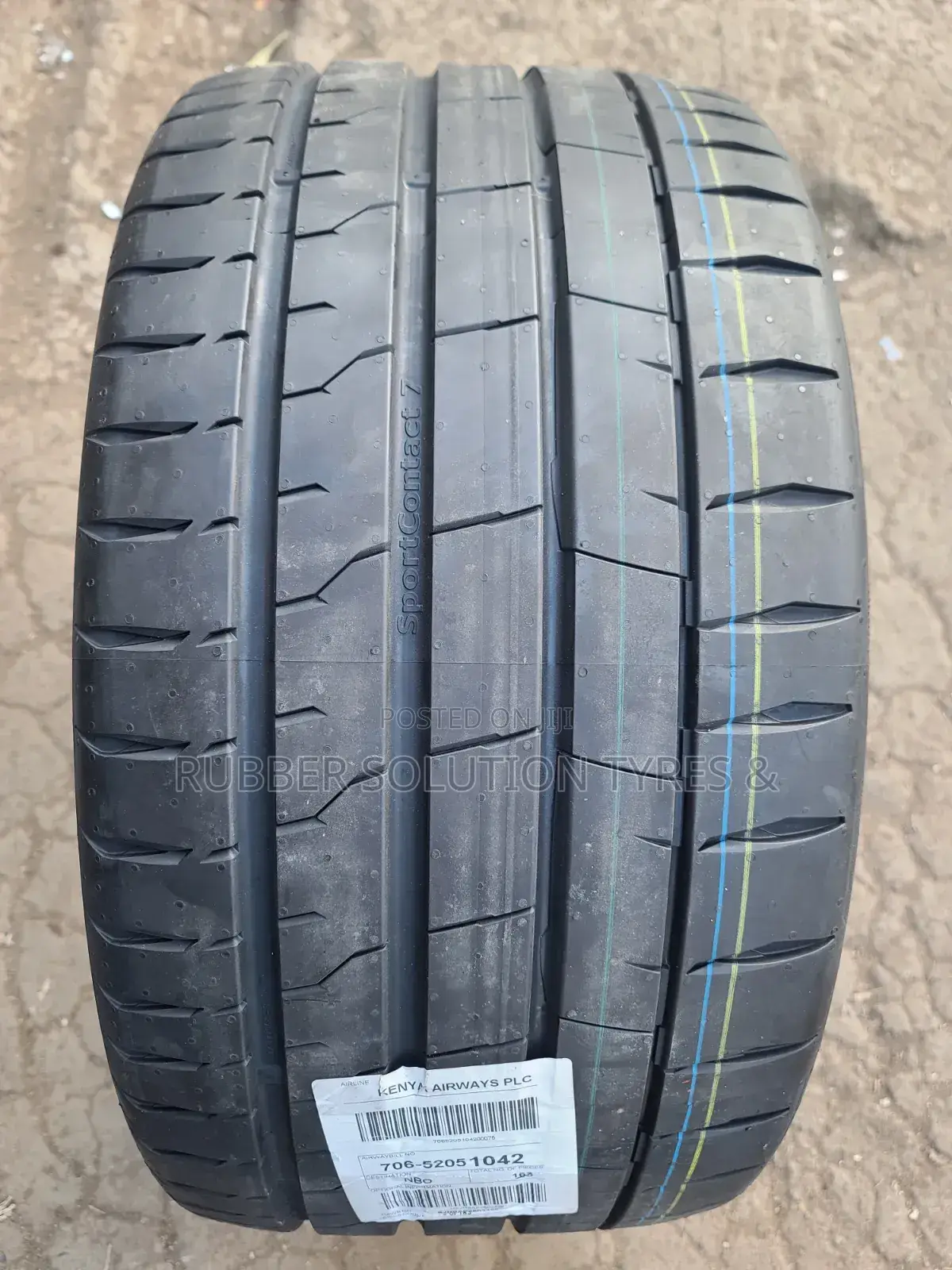 285 /35 R20 Continental Tyres 104 Y X/L Sportcontact 7