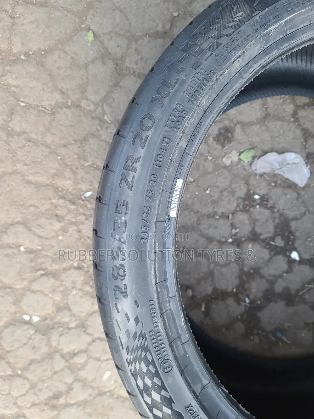 285 /35 R20 Continental Tyres 104 Y X/L Sportcontact 7