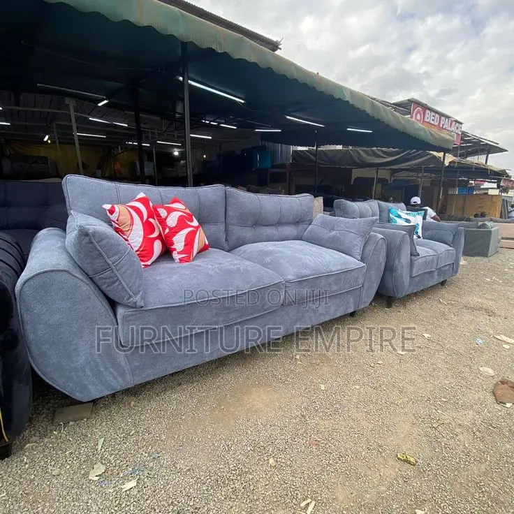Grey Sofa Set With Matching Armchair