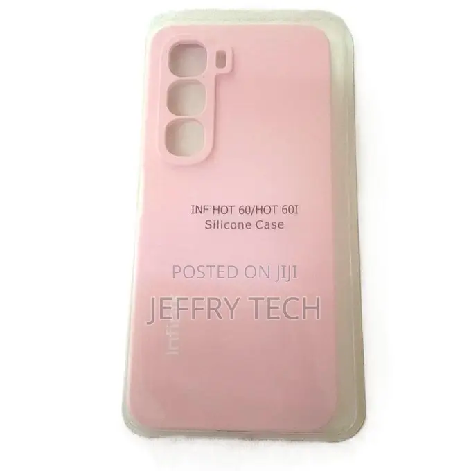 Soft Silicone Slim Fit Cover Shockproof Case for Infinix Hot 60i - Hot