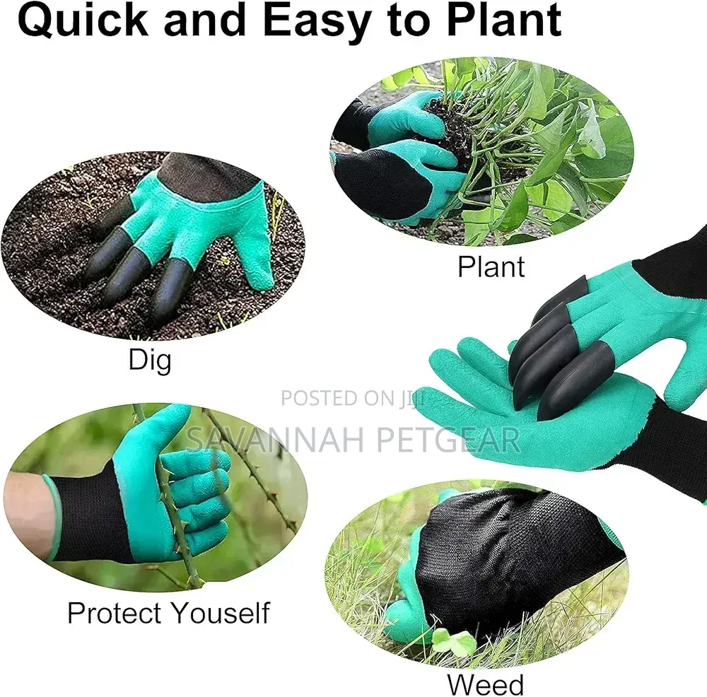 Waterproof Breathable Garden Gloves for Digging,Planting,Weeding-Pair