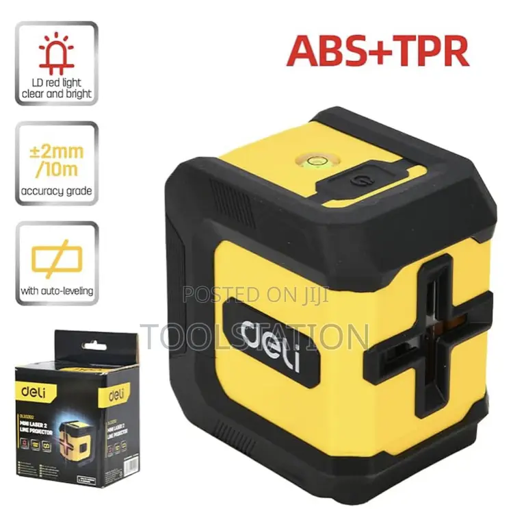 Mini Laser 2 Line Projector Abs+Tpr Accuracy:±2mm/10m Edl332102