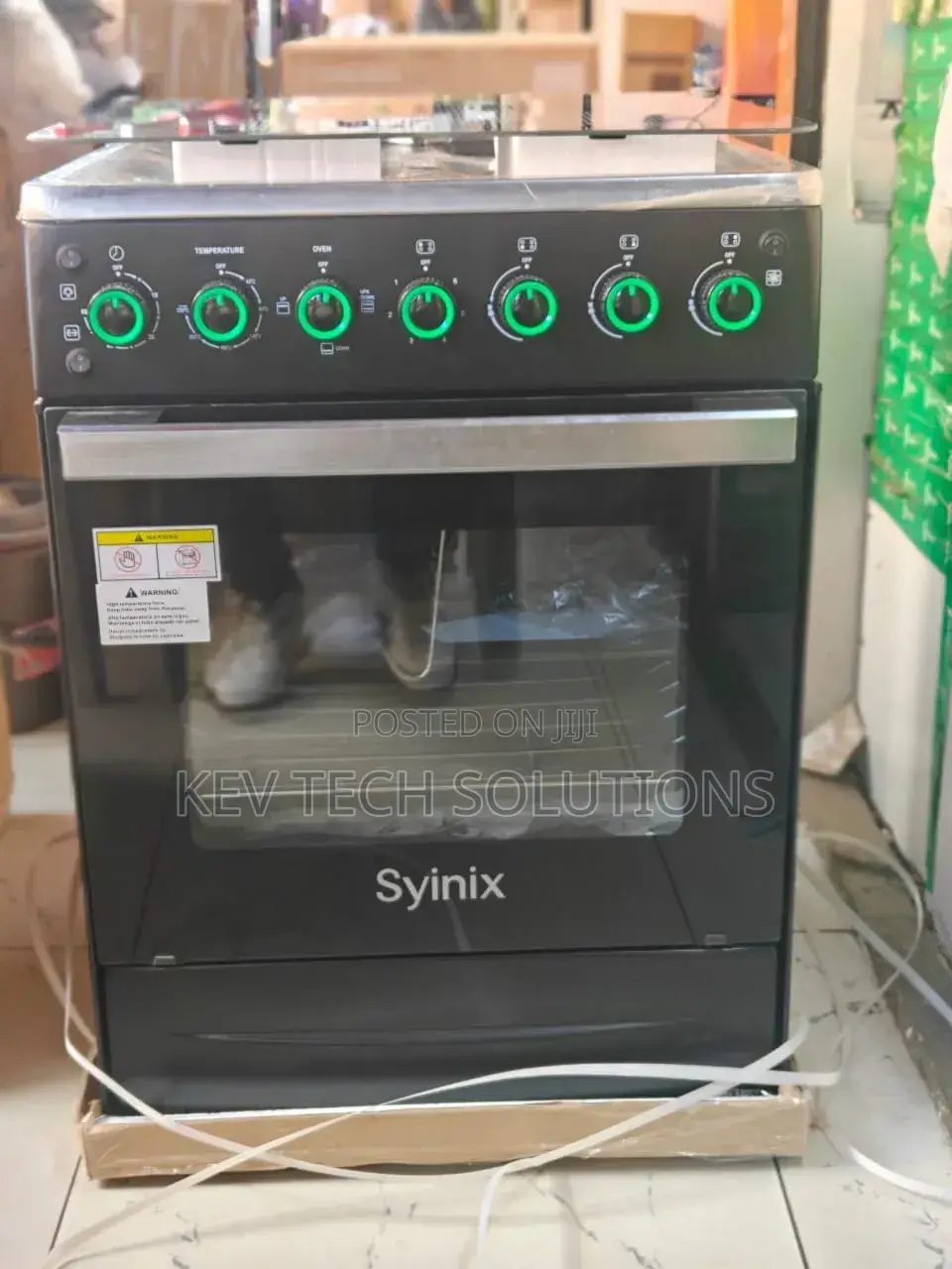 Syinix 3+1 Cooker With Electric Oven