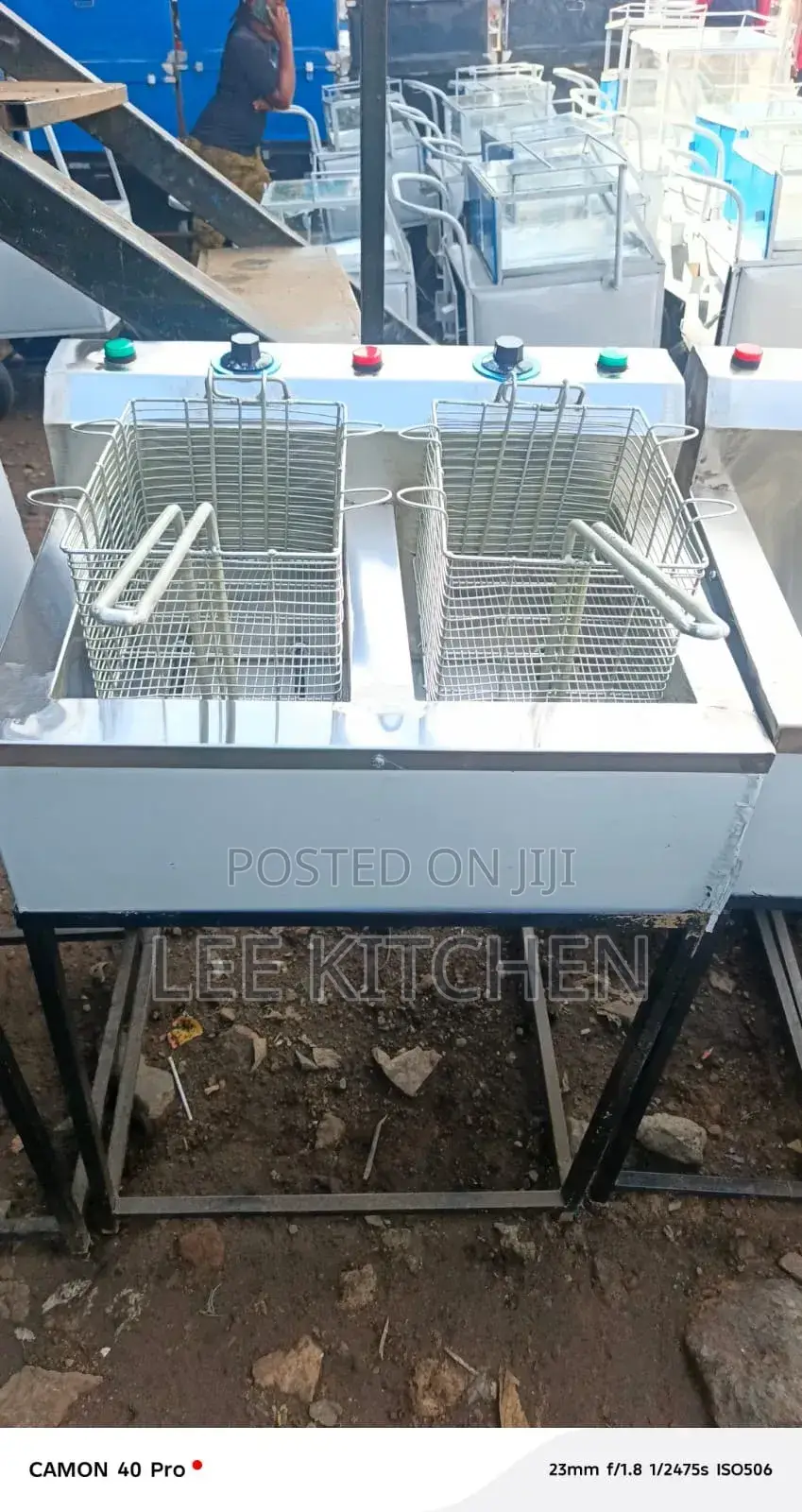 Electric Double Frier