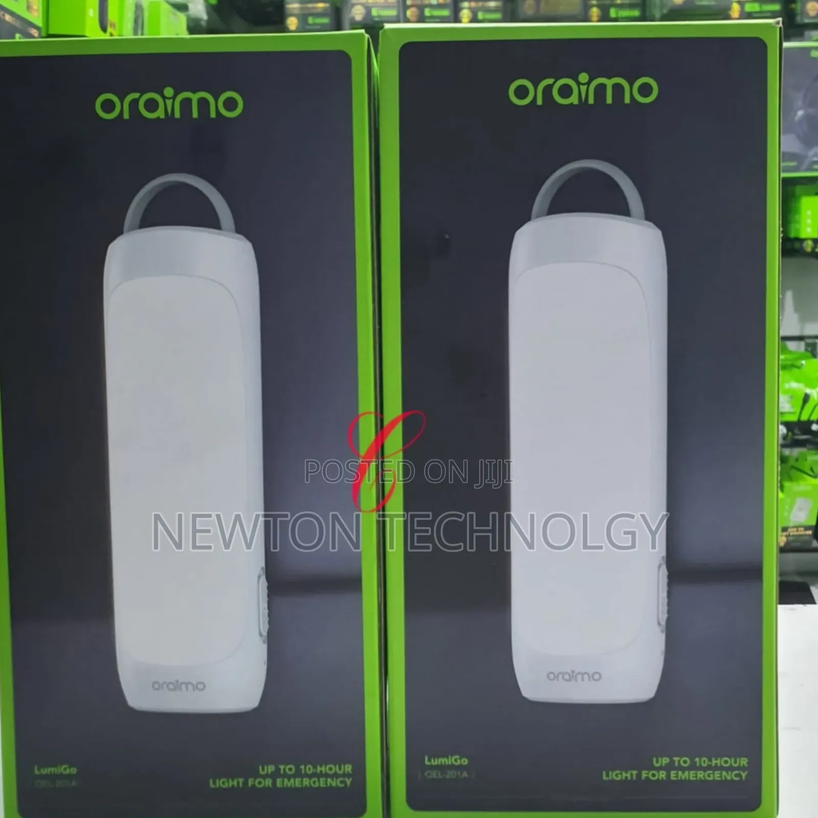 Oraimo Lumigo Oel-201a 300 Lumens Emergency Light That *Comes 2pcs*
