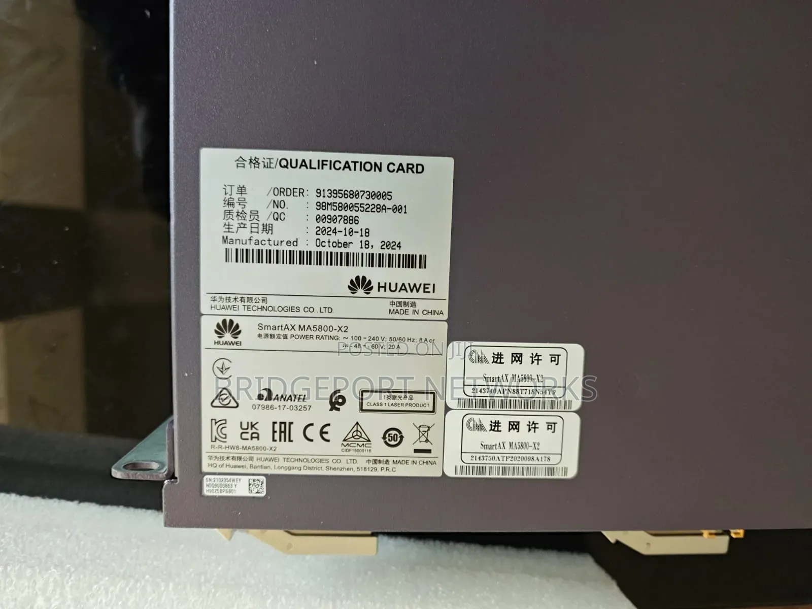Huawei Smart Olt Ma5800