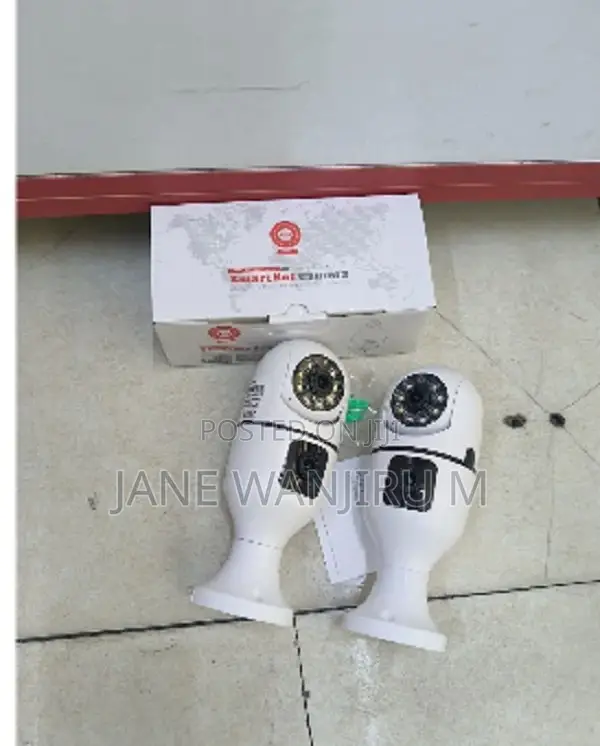 Dual Lens V380 Pro PTZ Bulb Ip Night Vision Camera