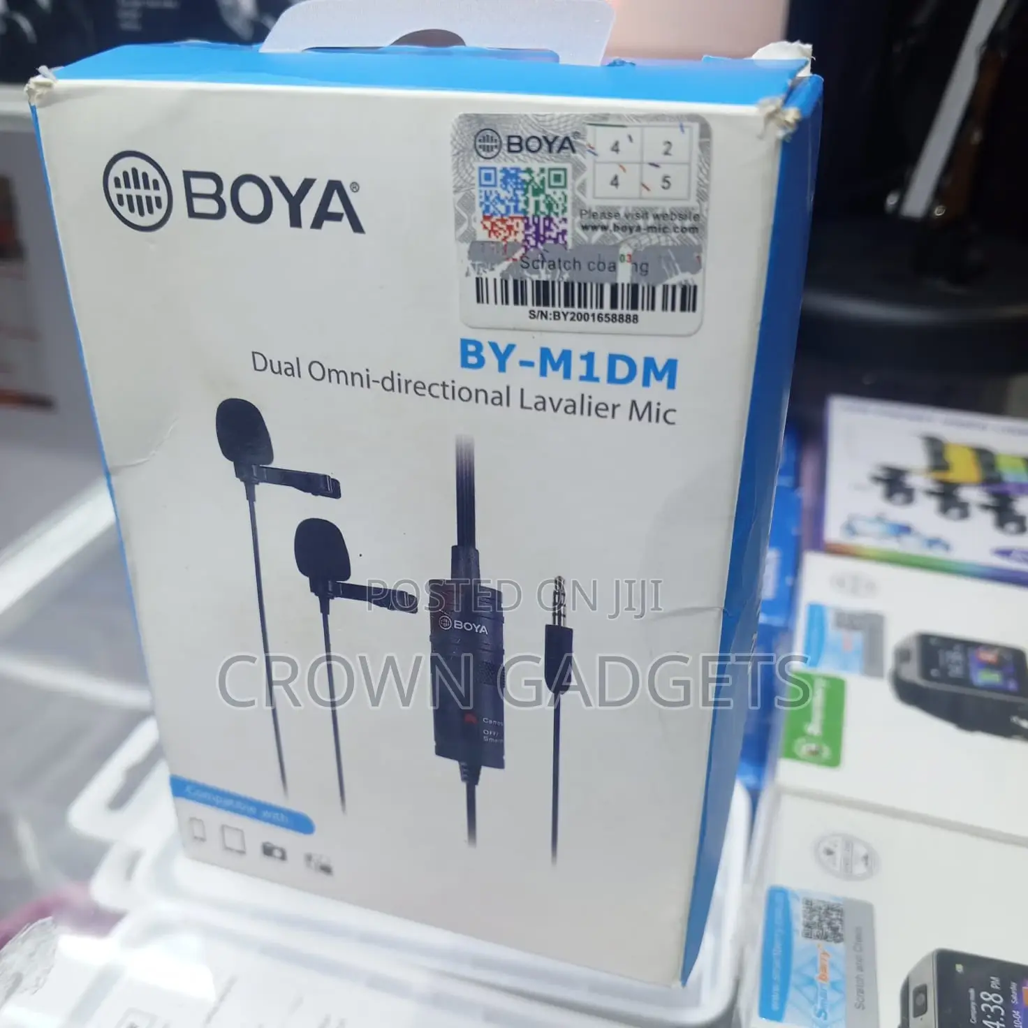 Boya By-m1dm Dual Lavalier Mic 2 Person Recording 3.5mm