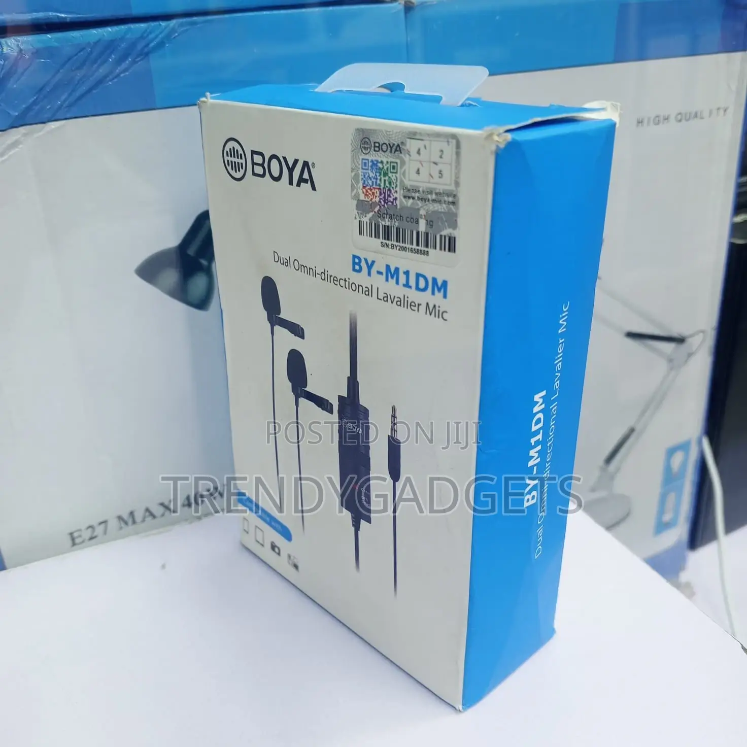 Boya by-M1dm Omnidirectional Lapel Mic 4m Cable Set