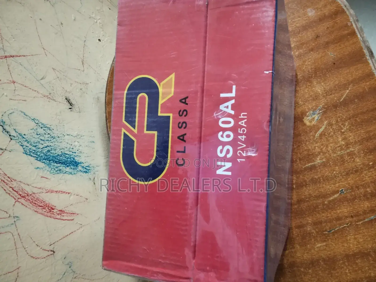 Gr Ns60al Maintenance Free Car Battery