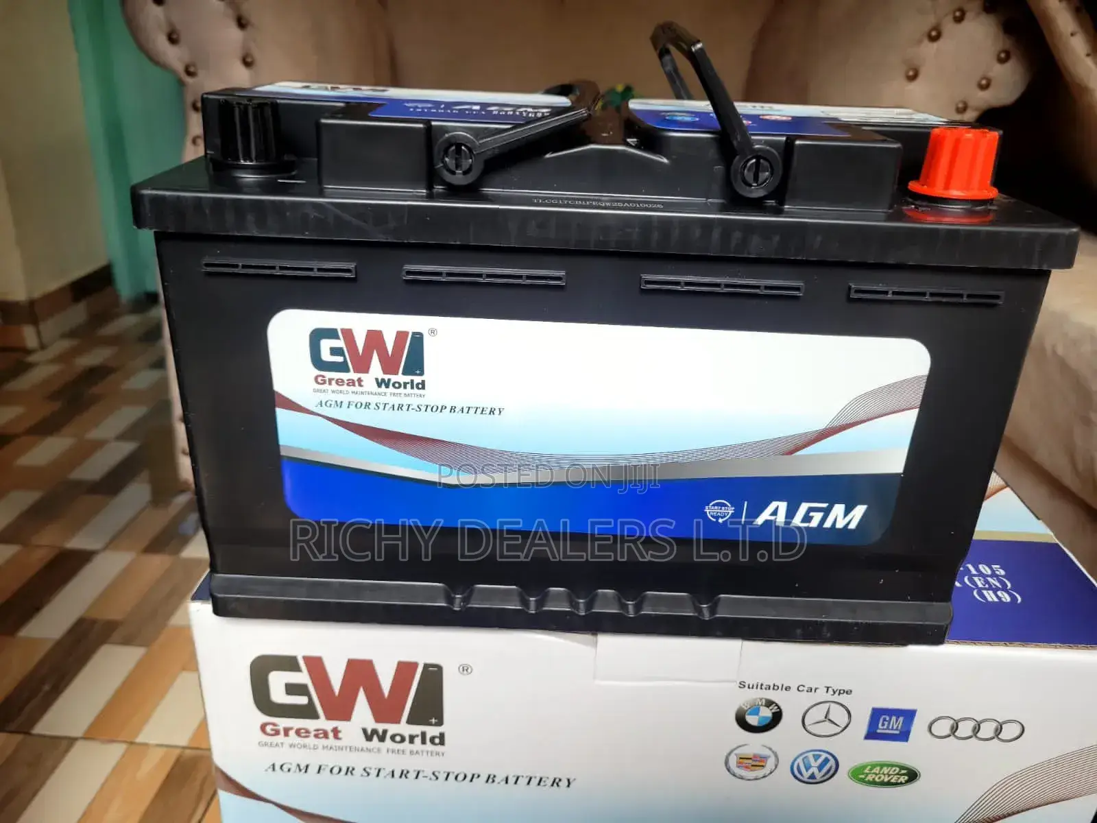 Gw Din80mf Agm Battery