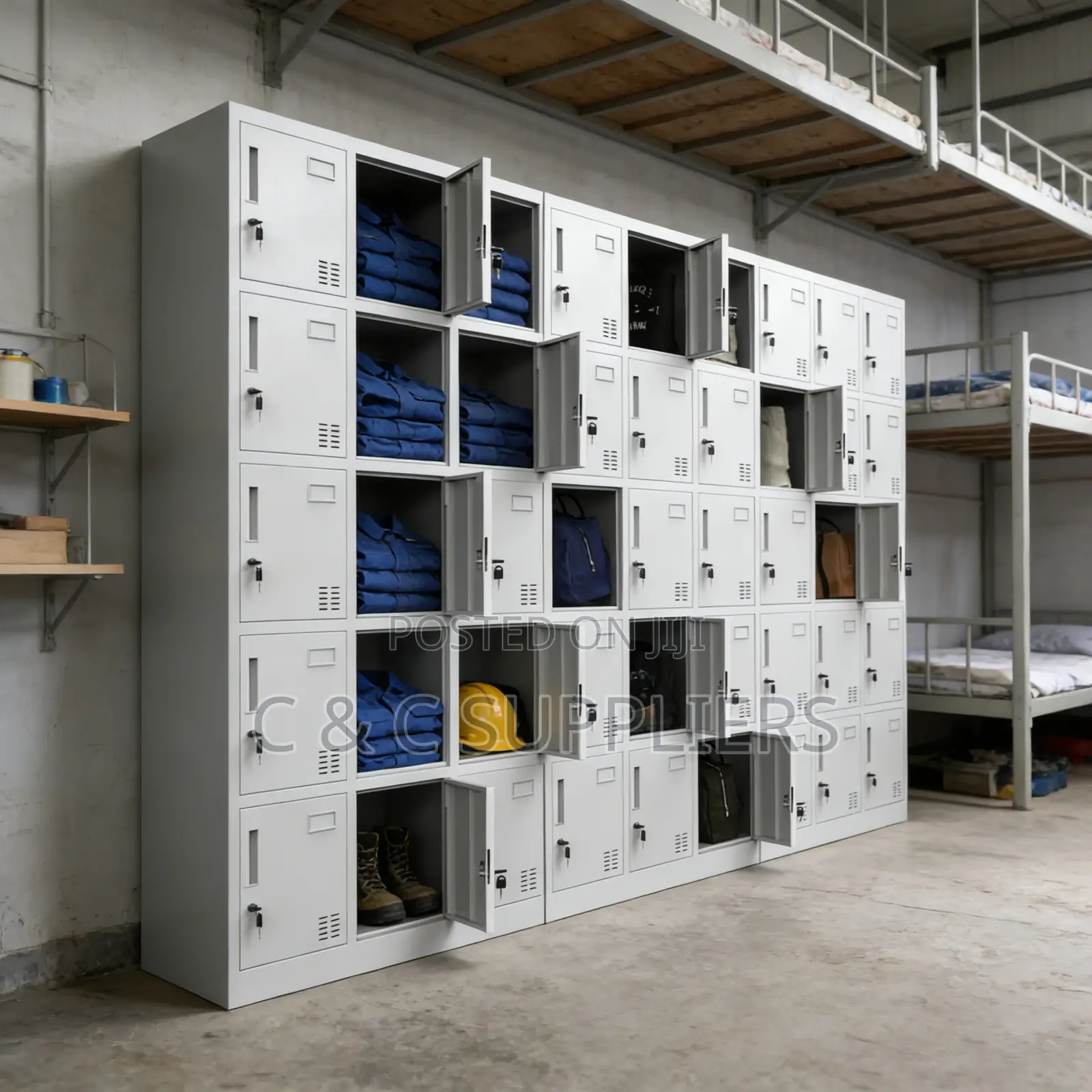 Office Cabinets; 15-Gym Locker Staff Dorm School Changing Room Lockers