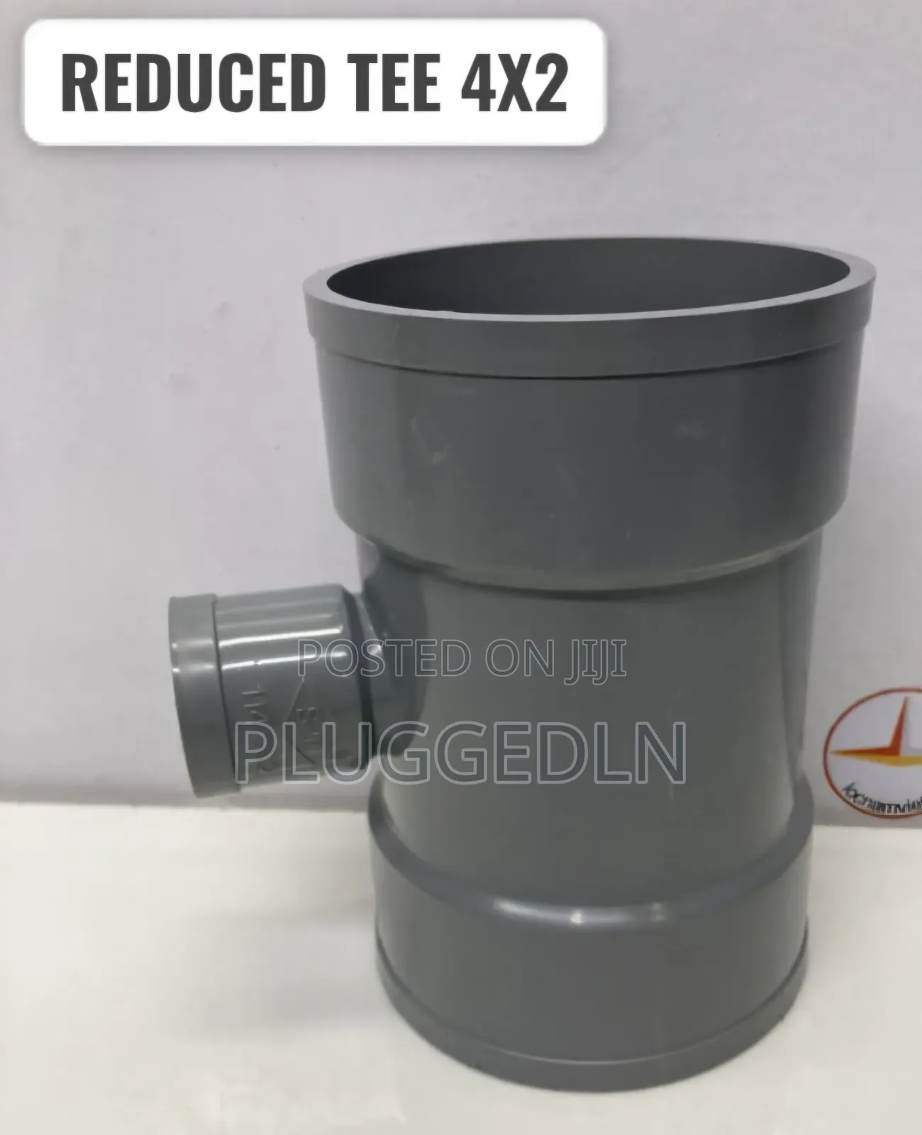PVC Reduced Tee Pipe Fitting.