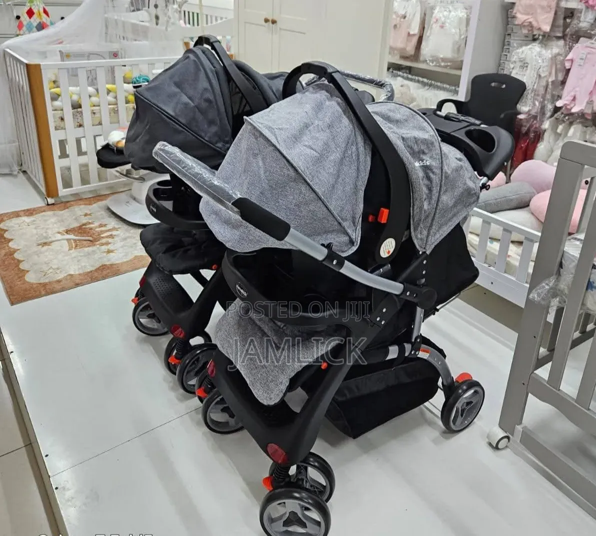 Mamakids 2-in-1 Baby Stroller Travel System + Car Seat – Sm