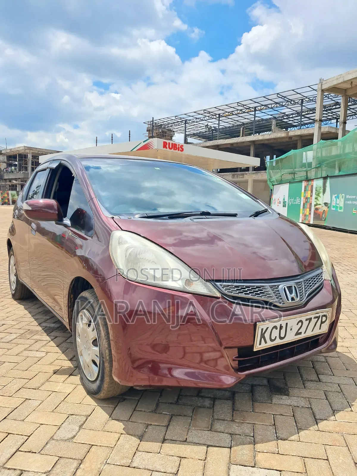 Honda Fit Automatic 2012 Brown