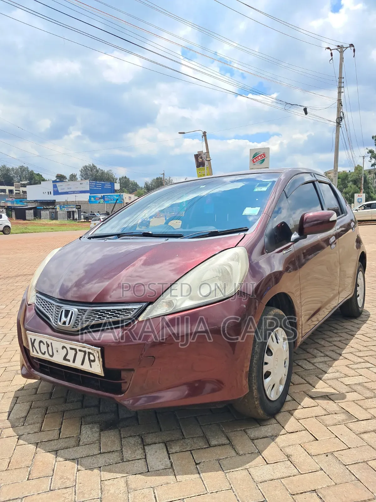 Honda Fit Automatic 2012 Brown