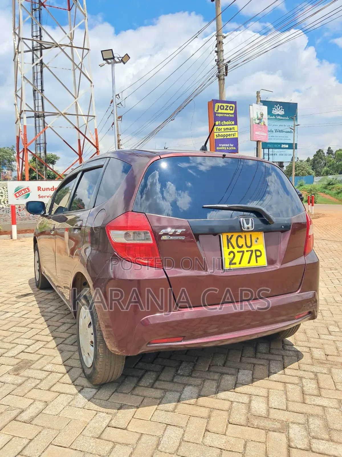 Honda Fit Automatic 2012 Brown