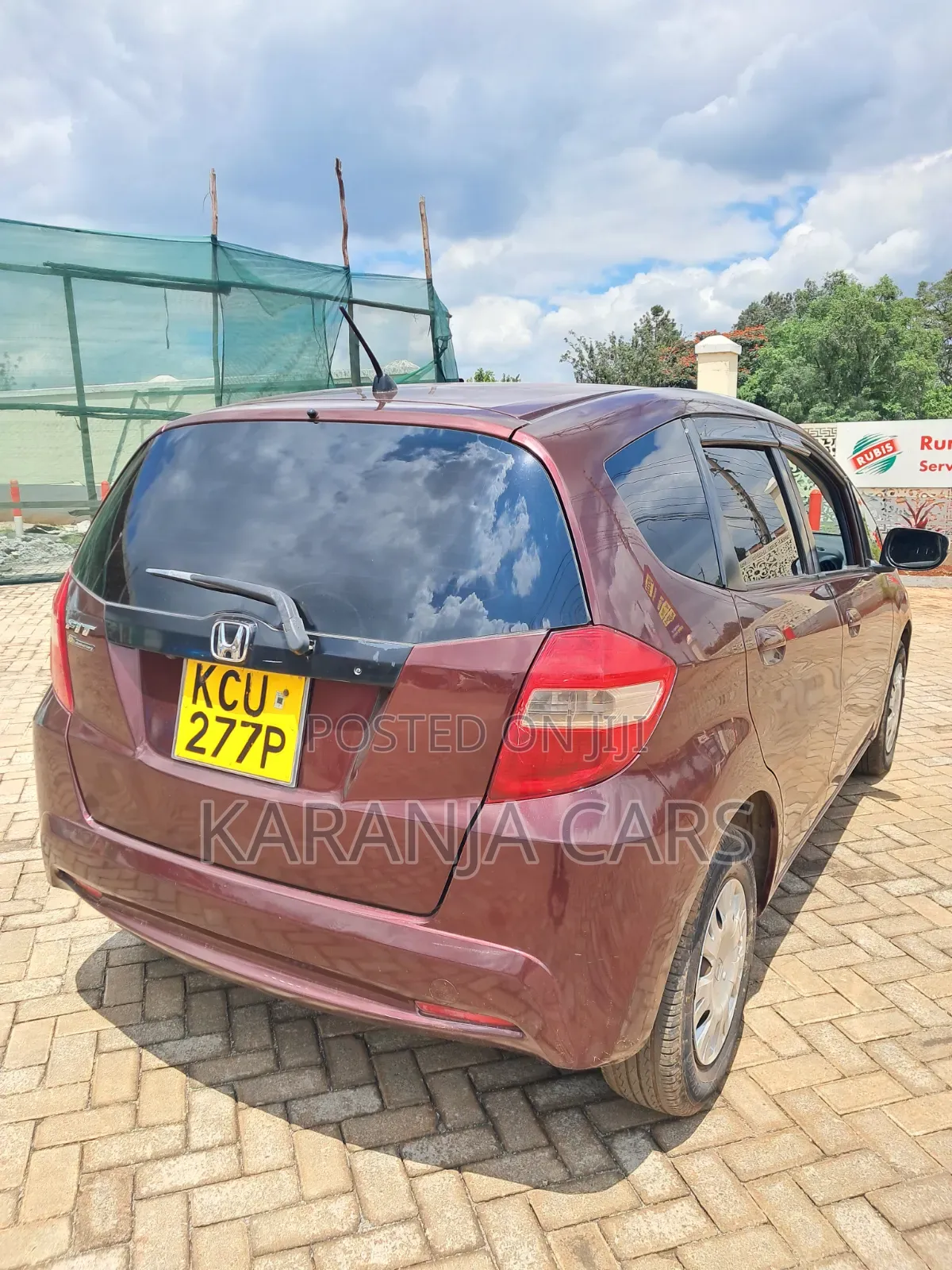Honda Fit Automatic 2012 Brown