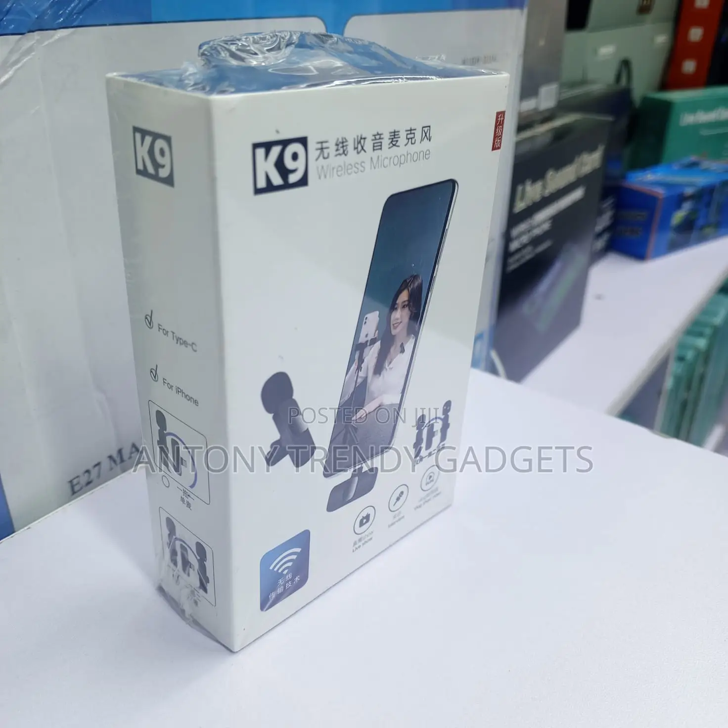  Portable Wireless Microphone Set for Content Creators