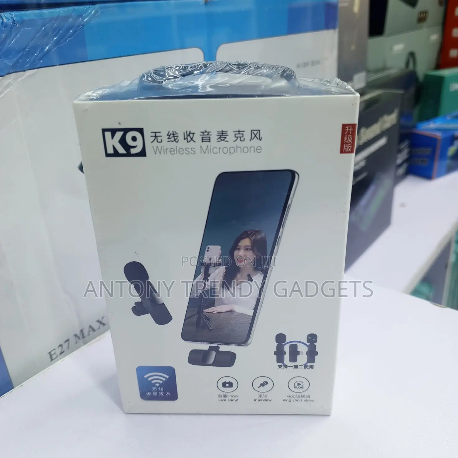  Portable Wireless Microphone Set for Content Creators