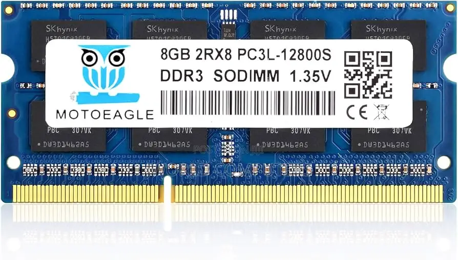 (Micron, Skhynix) 8 Gb Pc3l 12800s 1600 MHZ Laptop Ram