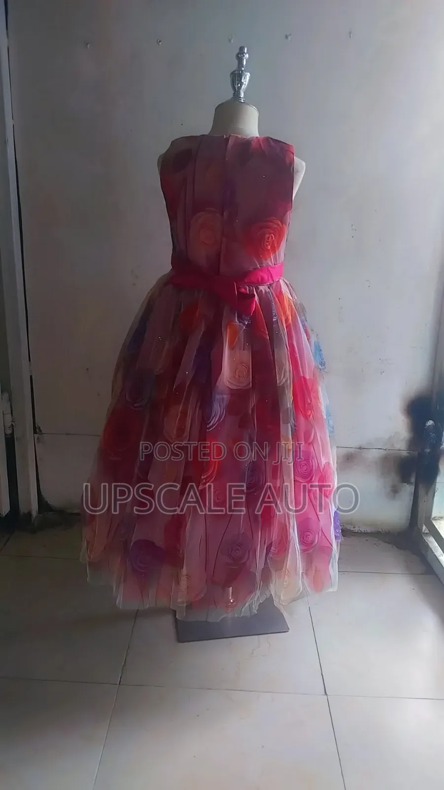 Beautiful 3d Flowered Dress