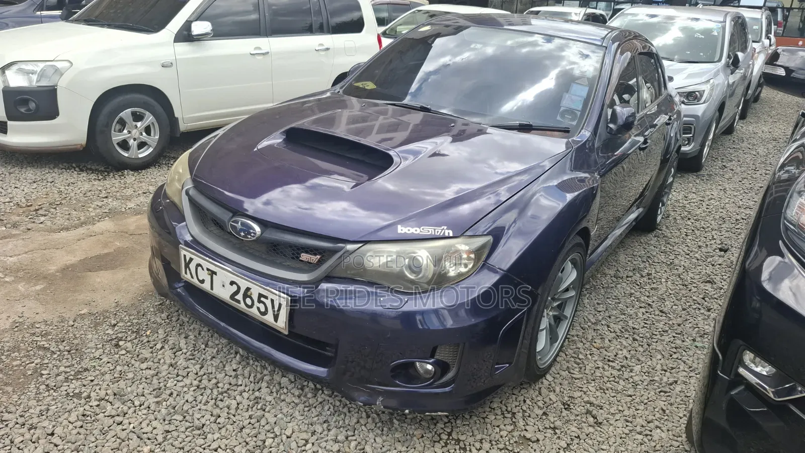 Subaru Impreza WRX STI 2.4 AWD 2011 Blue