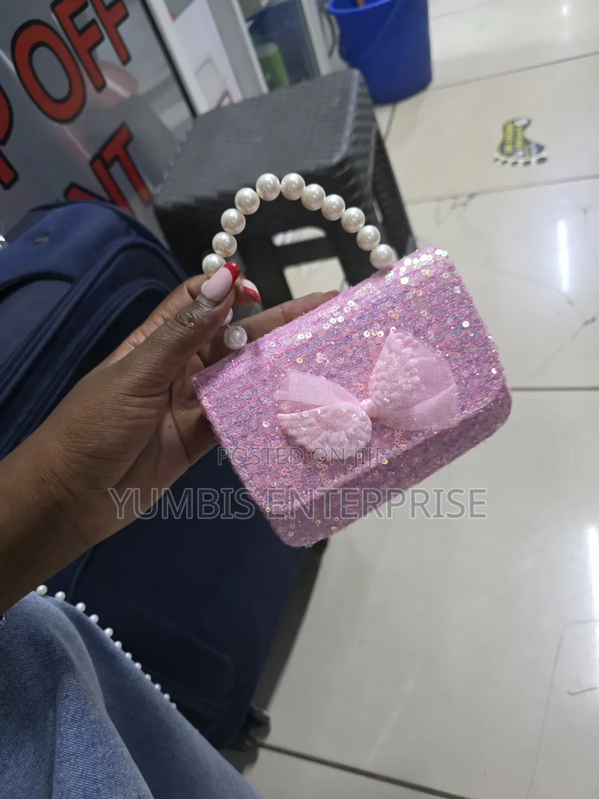 Kids Fancy Shiny Sling Girls Hand Bags