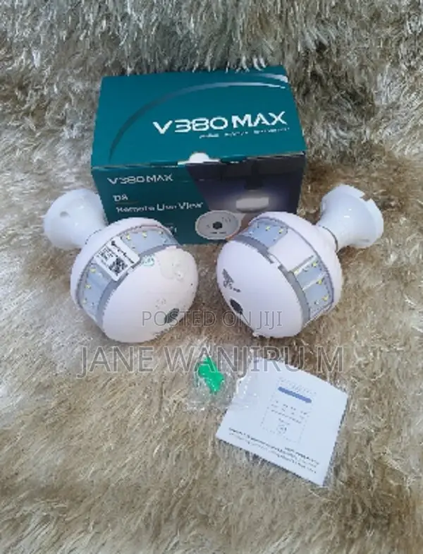 V380 Max Best Wifi Nanny Bulb V380 Camera