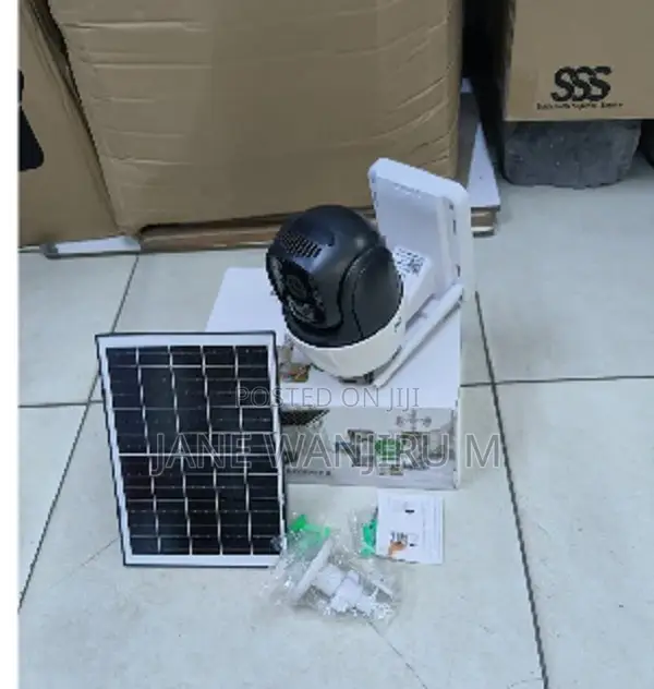 Outdoor V380 Solar PTZ Battery Camera