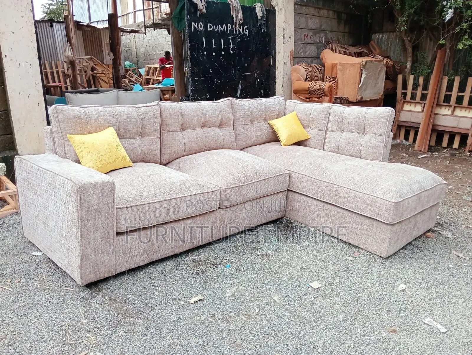 Modern Fabric Sofa