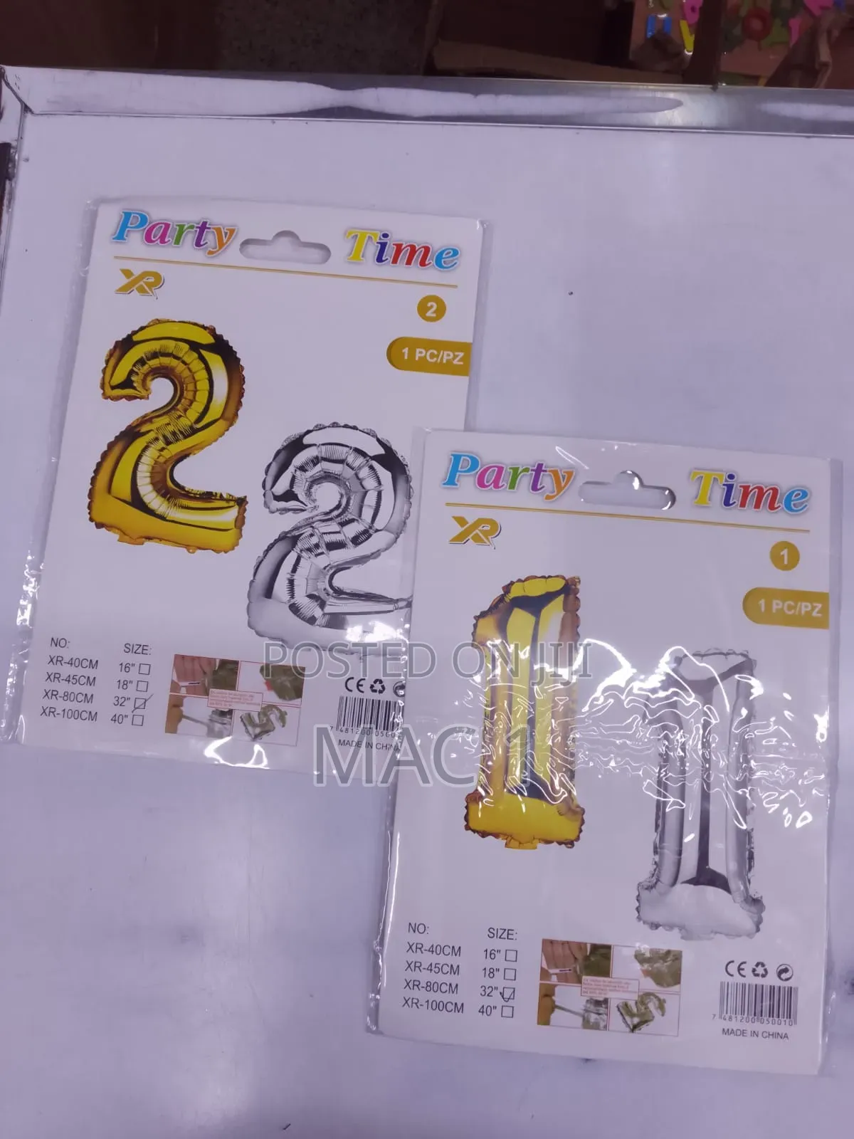 Foil Number Balloon for Event Party