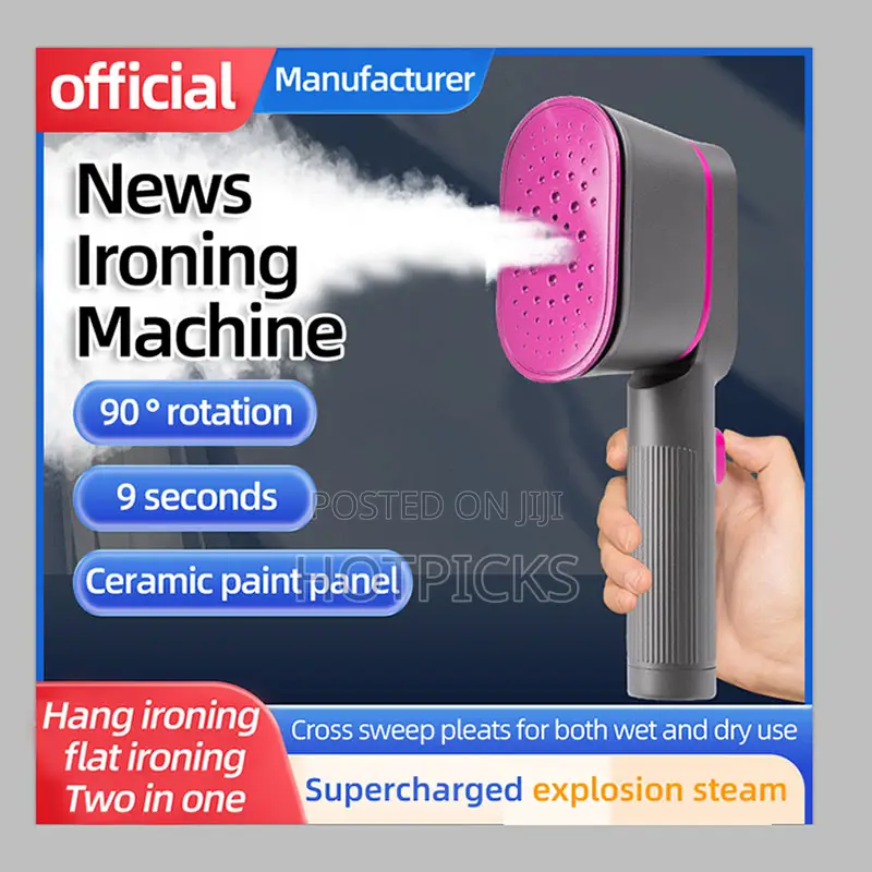 Garment Steamer Portable Handheld Steam Iron 2-in-1