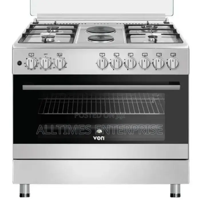 Von 60*90cm 4g+2e Standing Cooker With Electric Oven