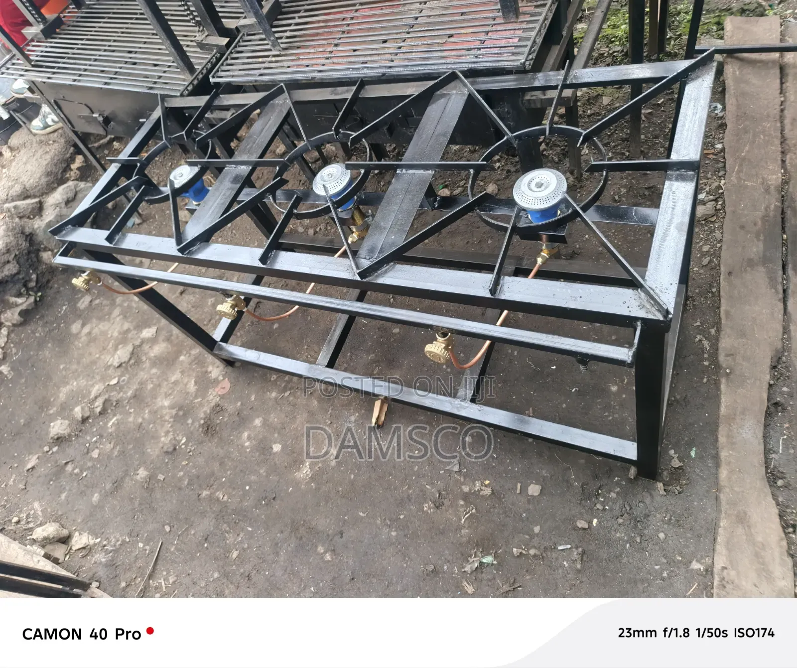 Gas Jiko 3burner