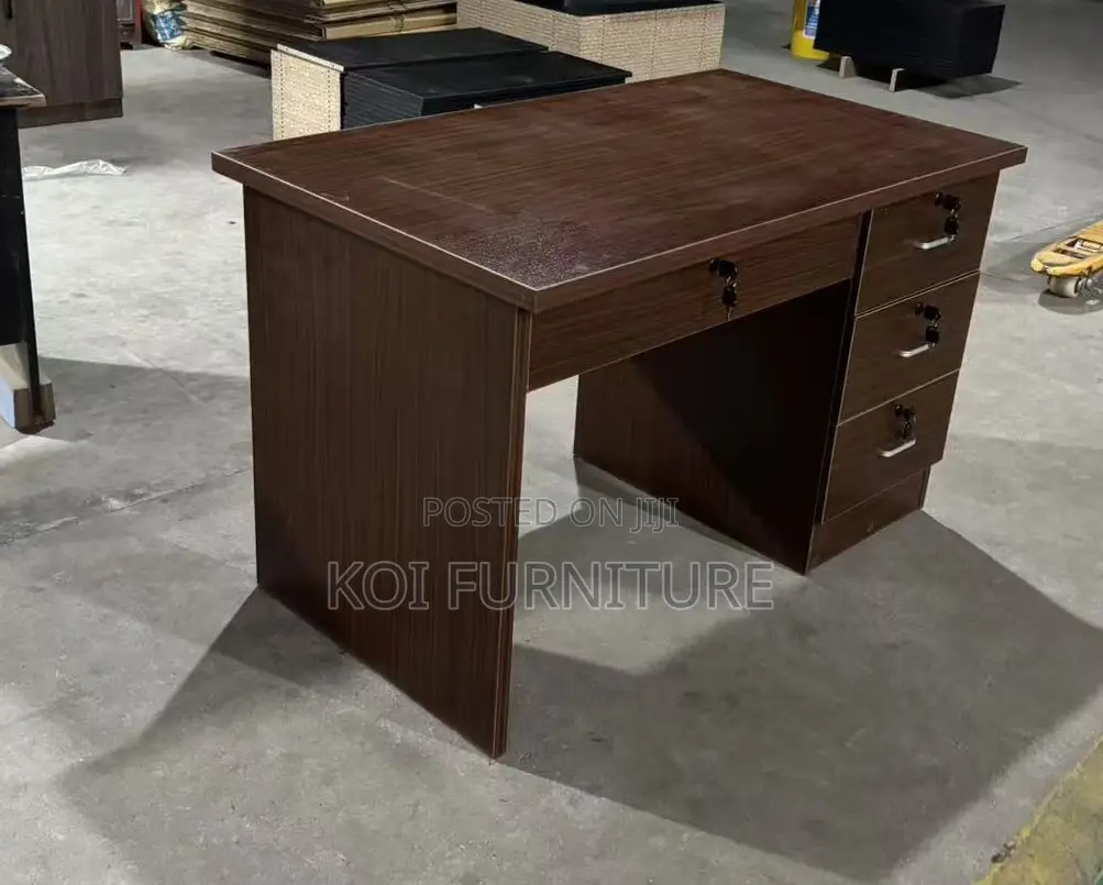 Office Desk; 1.2 Meters Brown Executive Office Desk