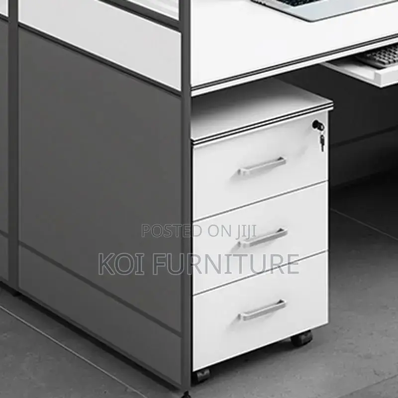 Office Workstation; Two Users MDF Made Executive Office Curved Desk