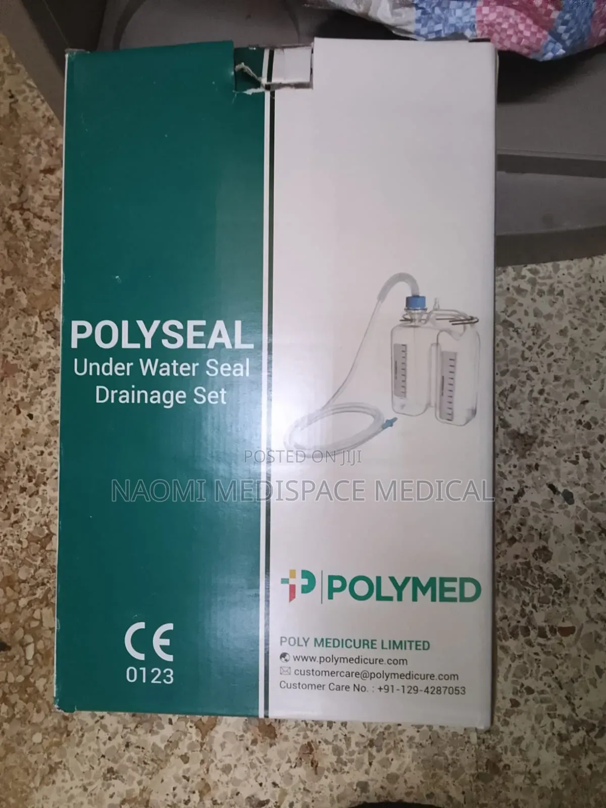 Reusable Chest Tube Polyseal Drainage Set(Under Water Seal)-Adult