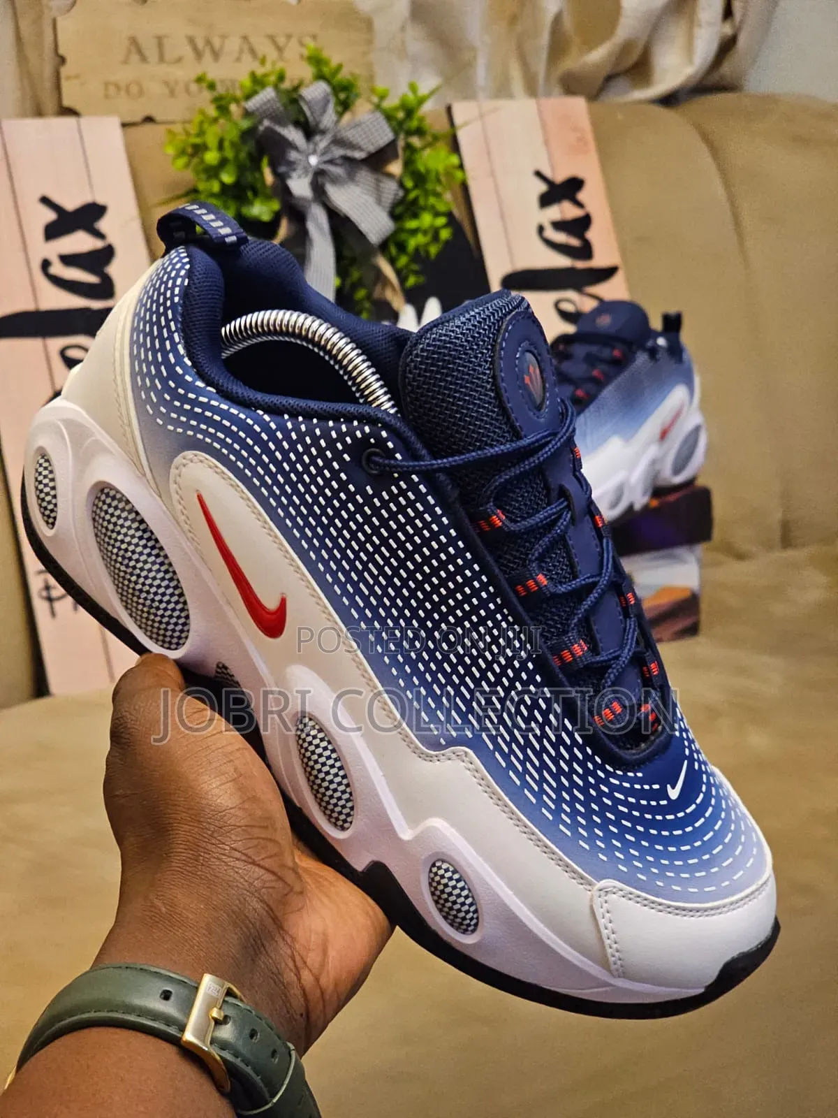 Designer Nike Nocta Glide Navy Sneakers