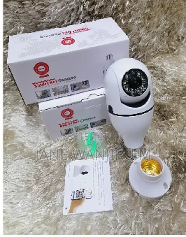 Smart PTZ Camera PTZ V380 Pro Security Camera Bulb