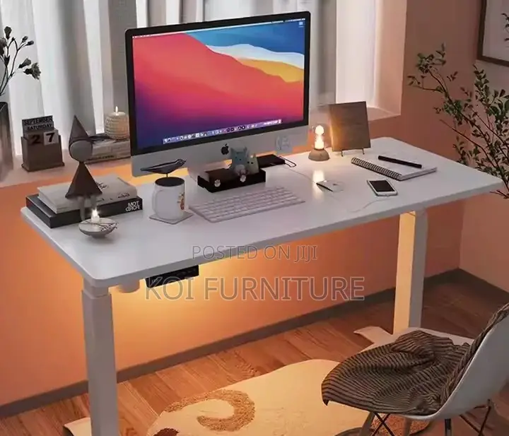 Office Desk; 1.2 Meter Standing Home Office Adjustable Electric Desk