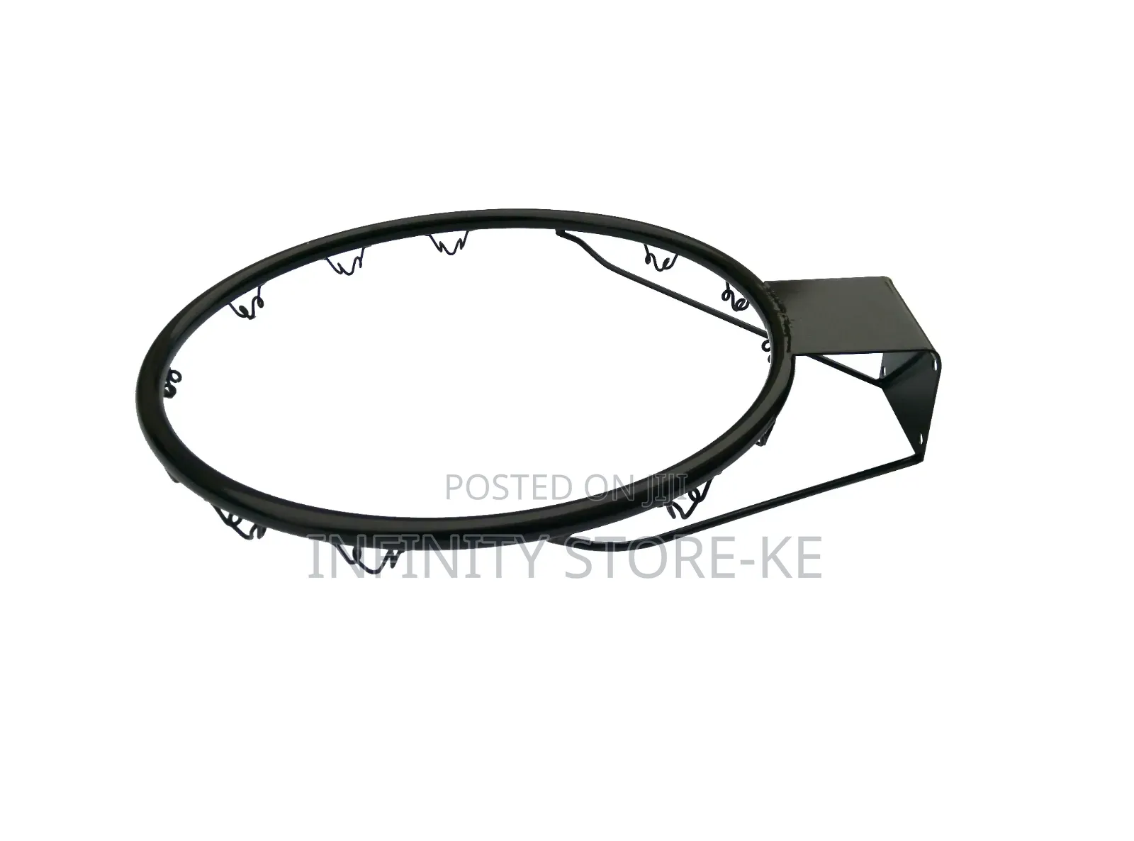 Basketball Ring Heavy Duty Steel Hoop Wall Mounted Outdoor Indoor