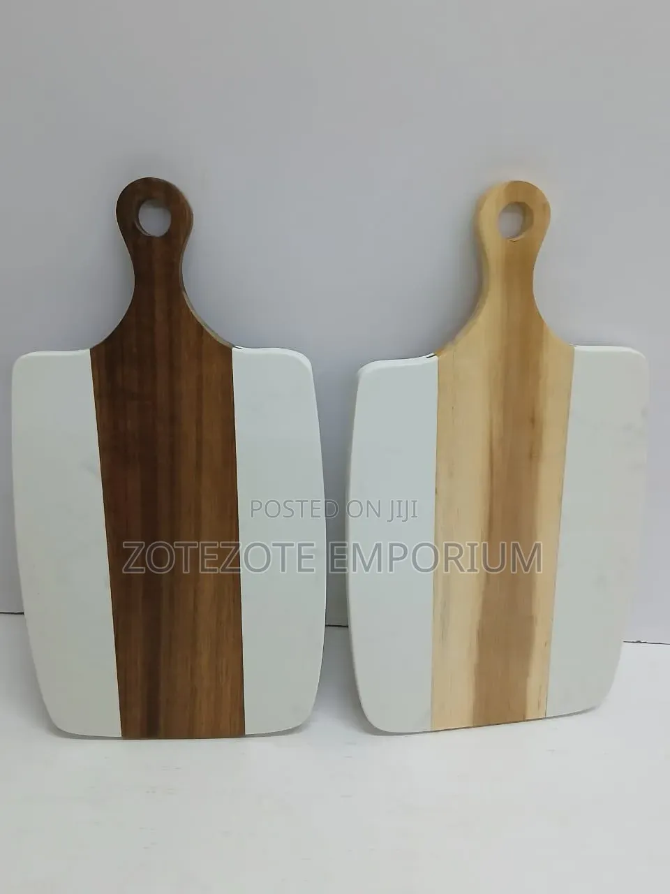 Cutting Marble Board Stone + Acacia or Serving Tray