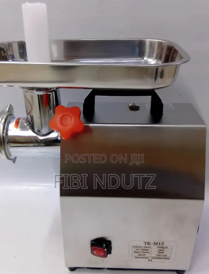 Stainless Steel M12 Mincer/Strong and Reliable Mincer