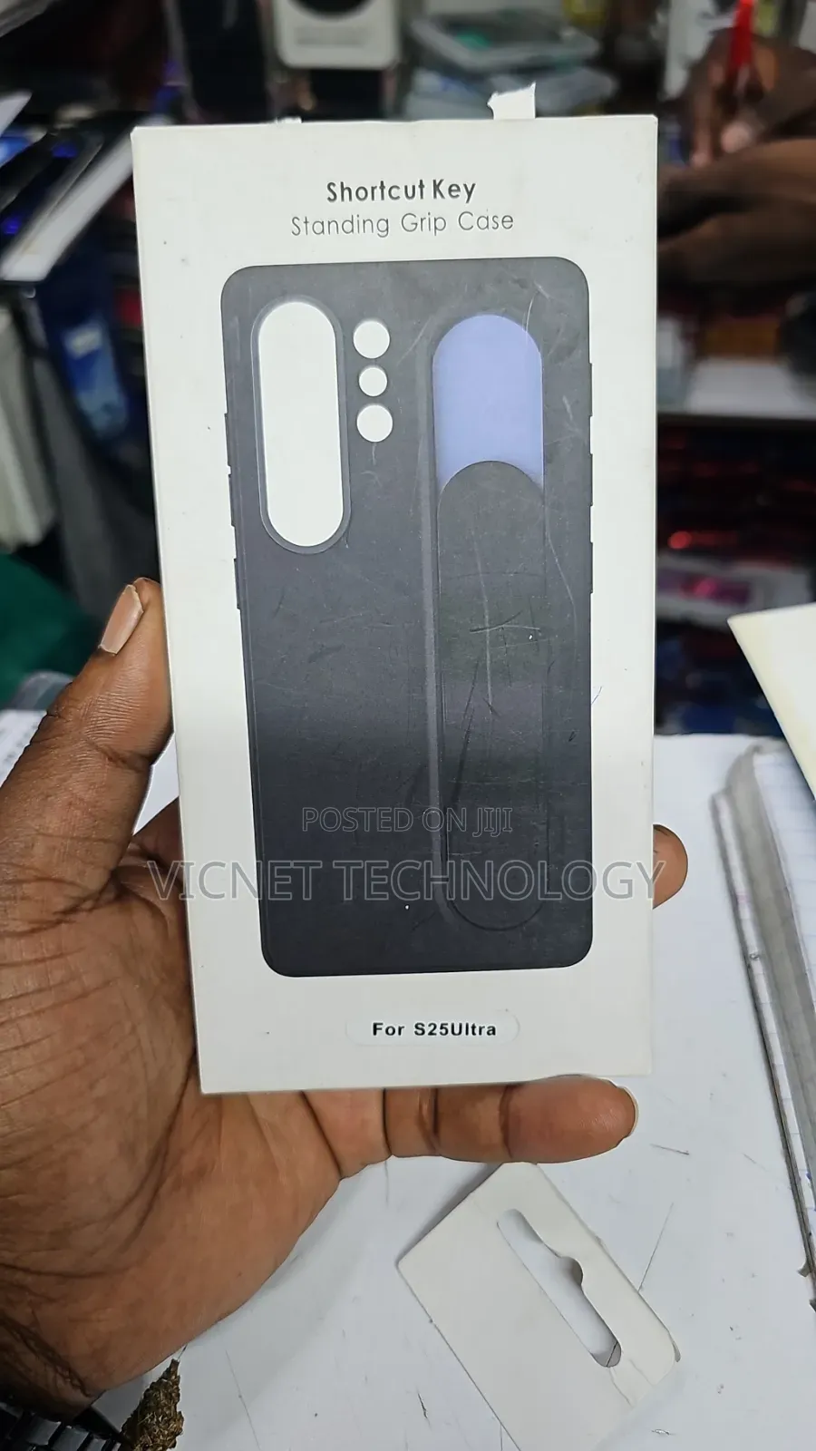 Samsung S25 Standing Grip Case