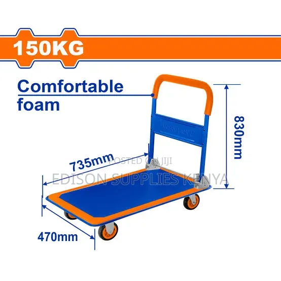 Hand Truck 150kg / 300kg Foldable Platform Hand Trucks Heavy Duty