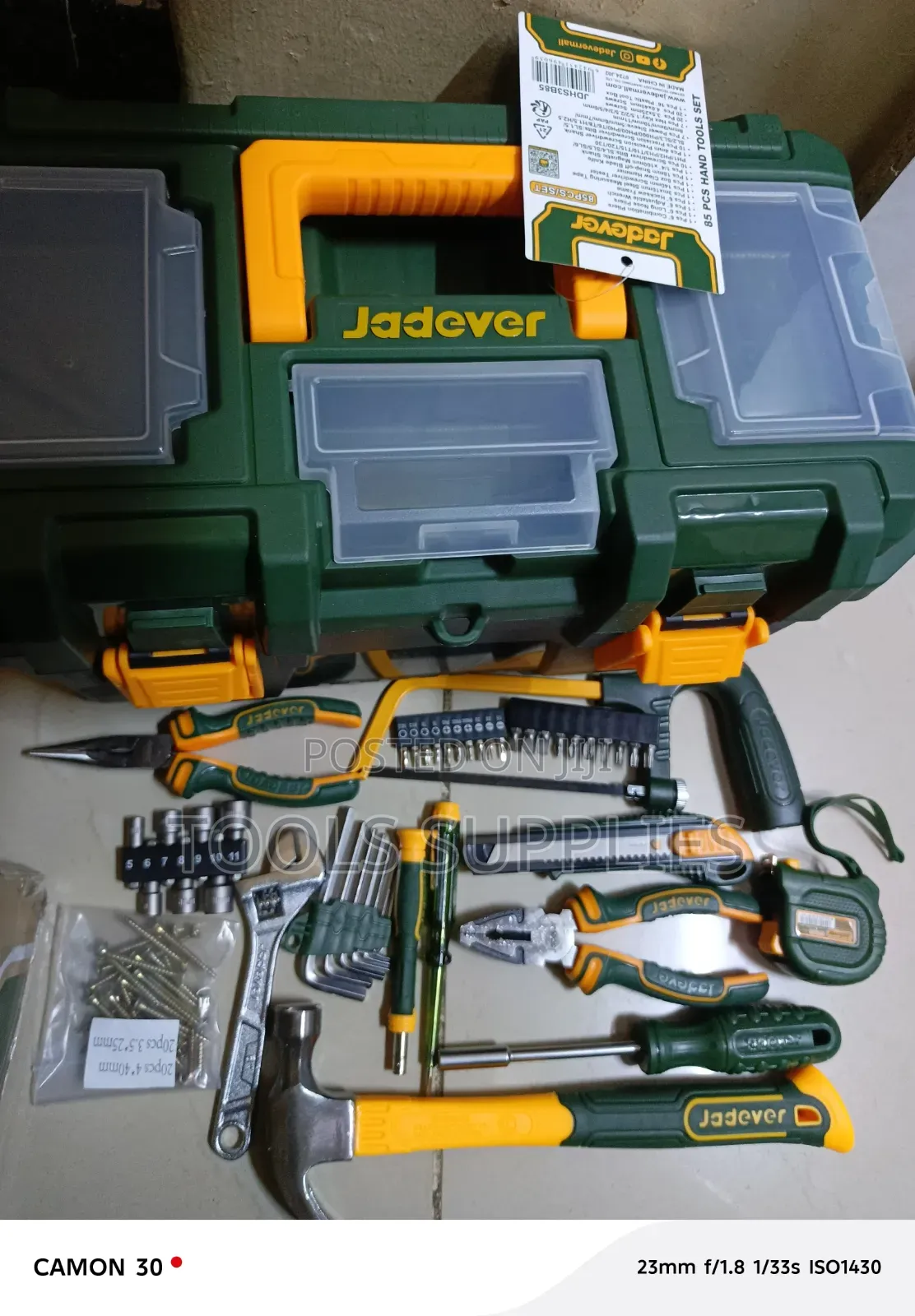 85 PCS Tools Box Set
