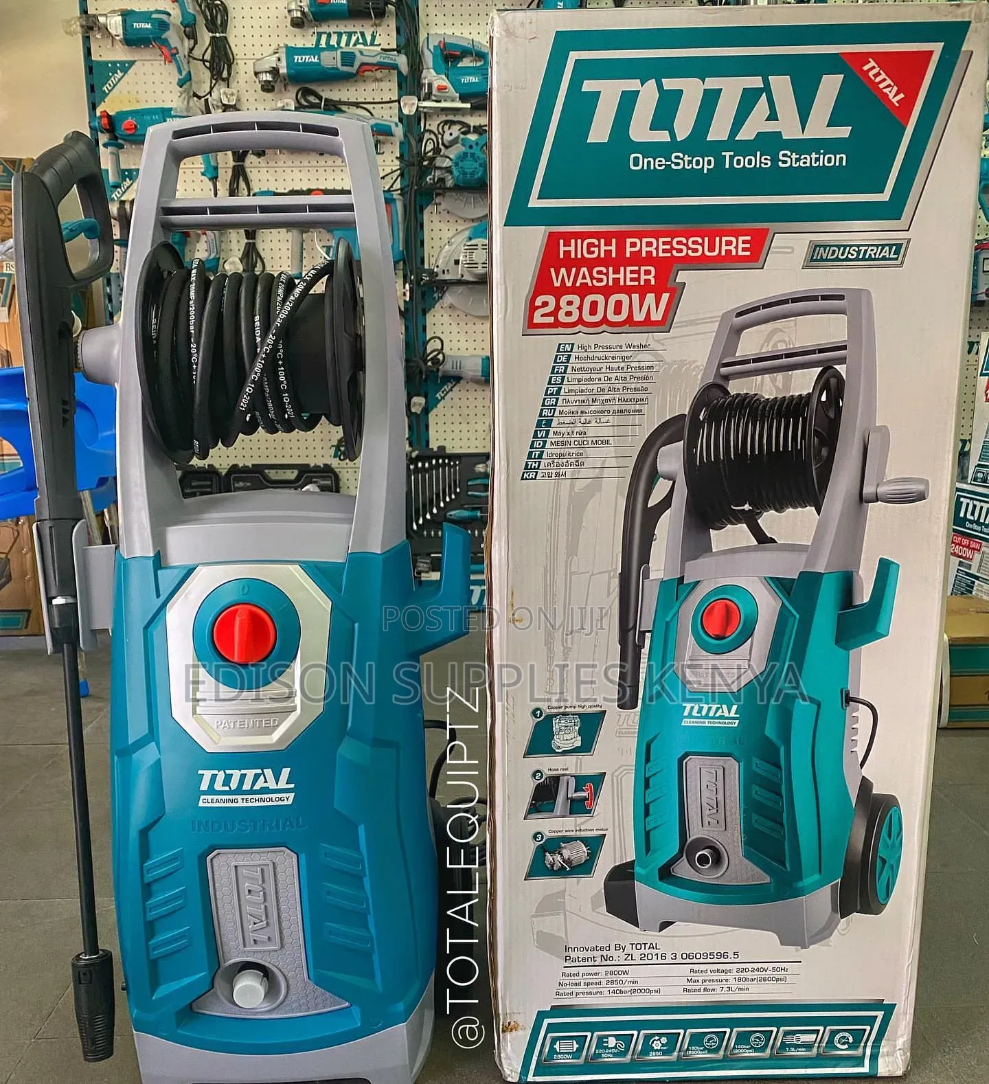Pressure Washer 2800watt Total High Pressure Washers Car Wash 2800w