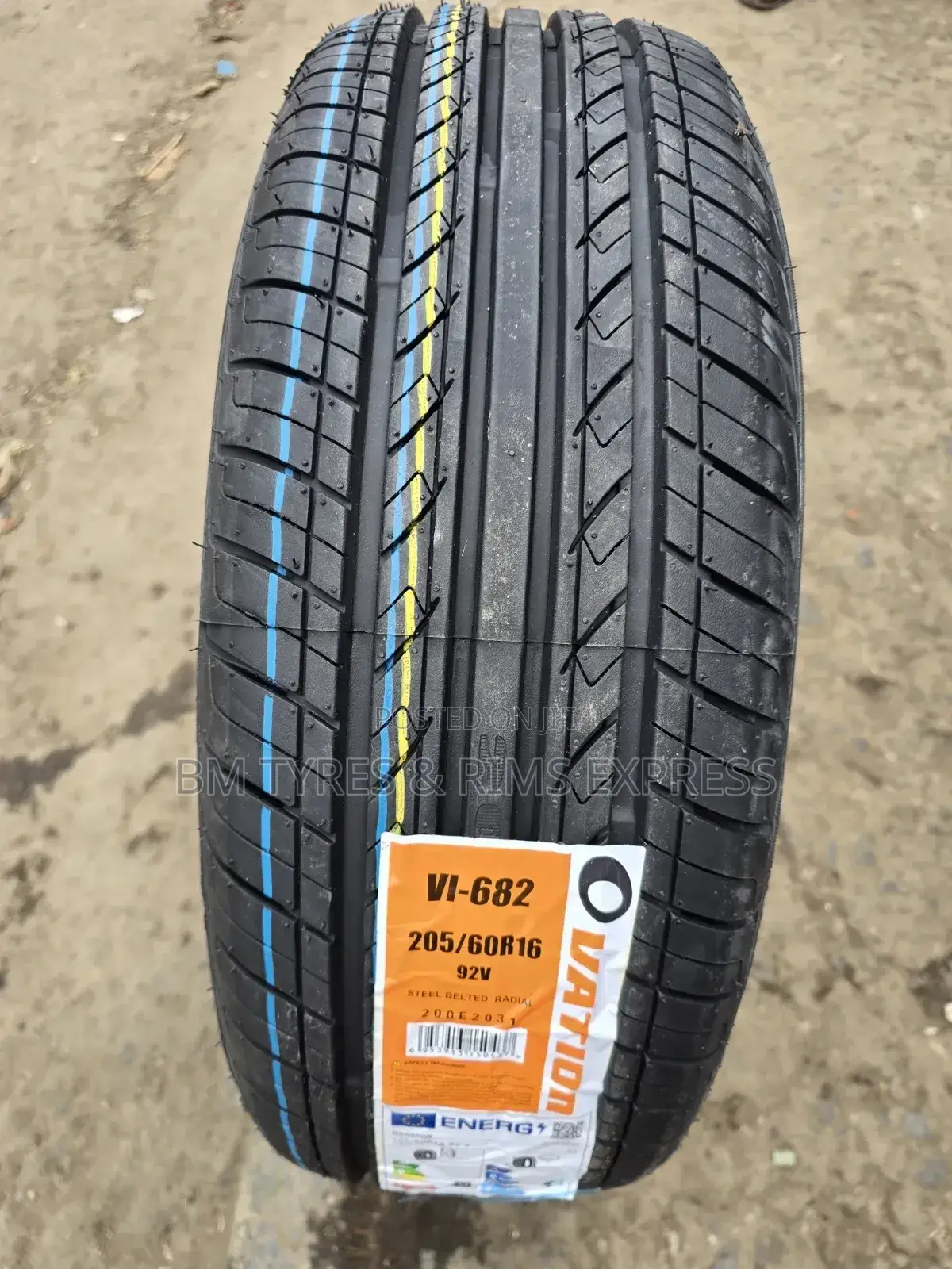 205 /60 R16 Oviation Tyres.