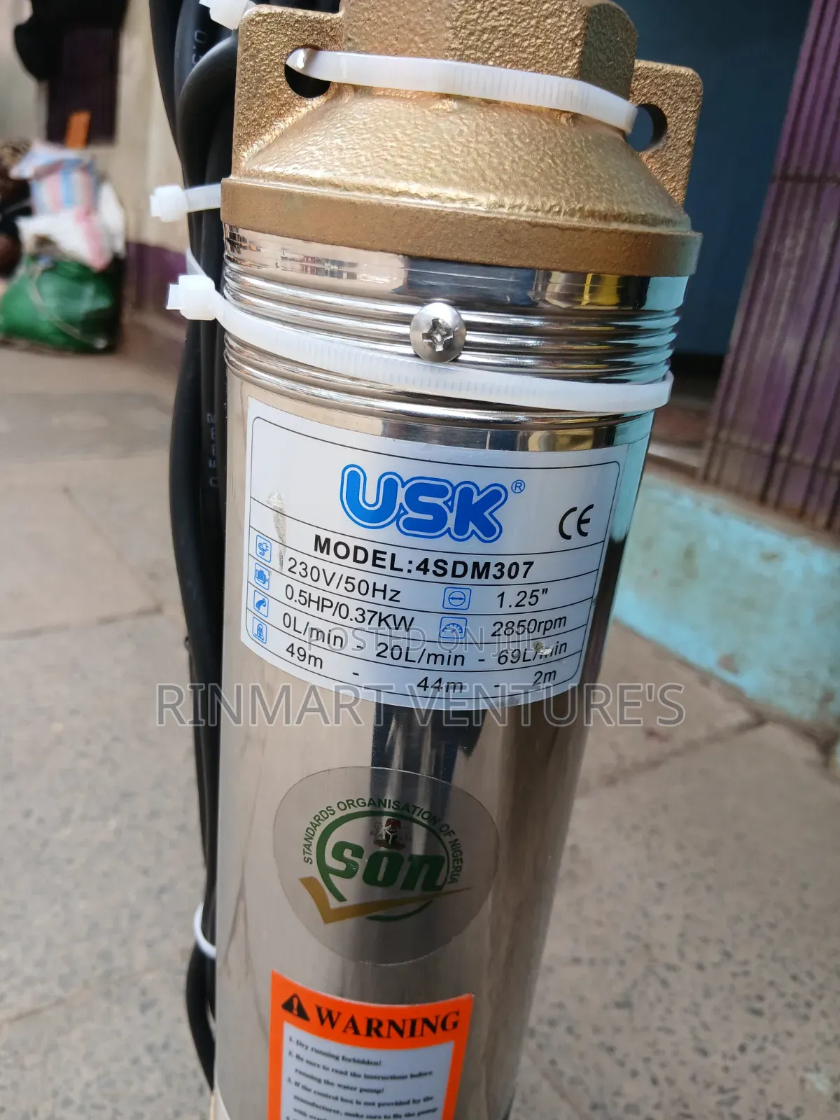 0.5usk Submersible Water Pump